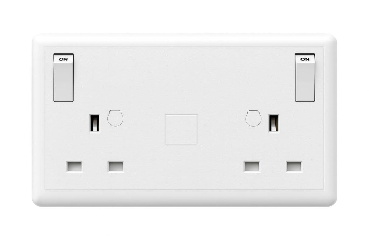 SHPELEC 1 Gang to Multi Gang Converter Switched Socket Range
