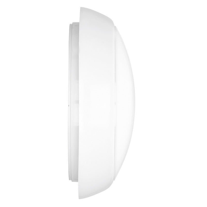 16W, IP54 Rated, Emergency + Motion Sensor, CCT Adjustable (3000K / 4500K / 6500K) - Meridian LED Luna Bulkhead Light