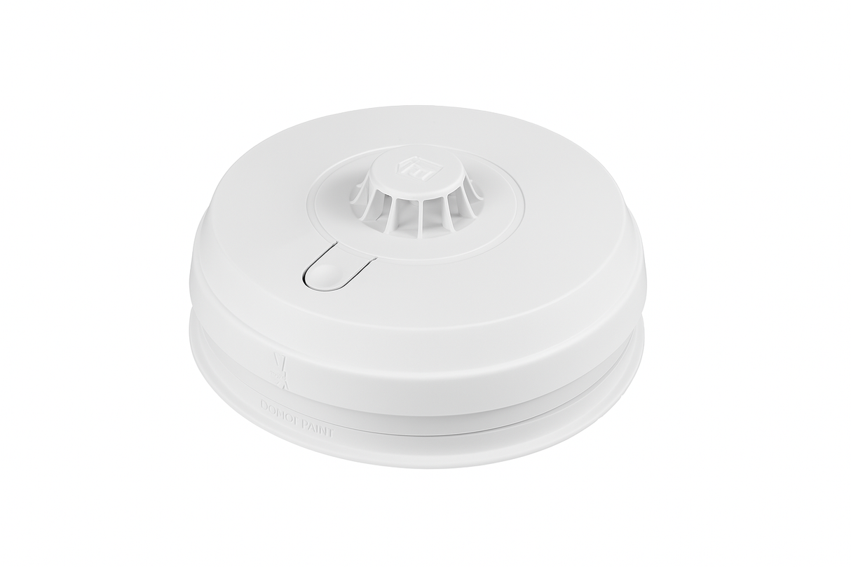 Aico Ei144RC Heat Alarm – Mains Powered with 9V Battery Back-Up