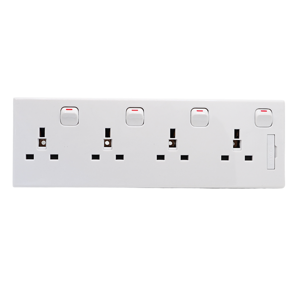 SHP Electrical Converter Socket 13A SOCKET CONVERTER 1G TO 4G Single/Double to 4 Gang FUSED