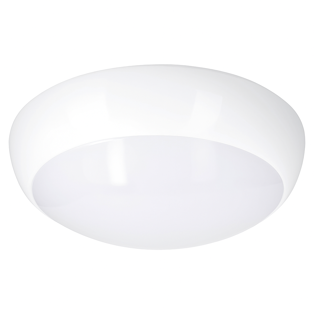 Meridian Lighting LED Luna IP54 Bulkhead 16W CCT3 Colour Change 1300lm