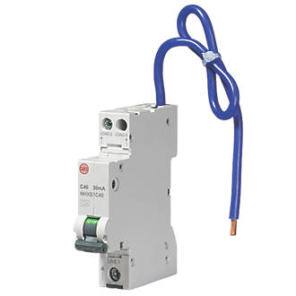 Wylex NHXS1C06 6A 30mA Type A RCBO