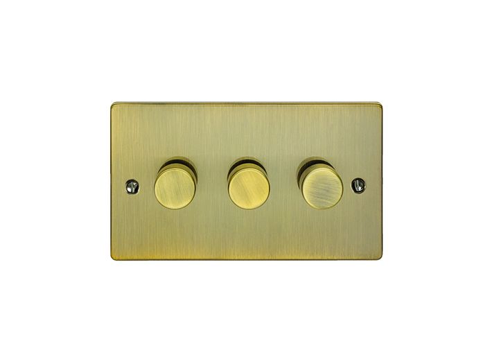 Enhance Decorative 3 Gang Dimmer