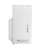Axiom RCD Metal Garage/Workshop Consumer Unit 3 Way