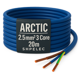 SHPELEC® Arctic Grade 3183YA Blue Flex Cable - 2.5mm