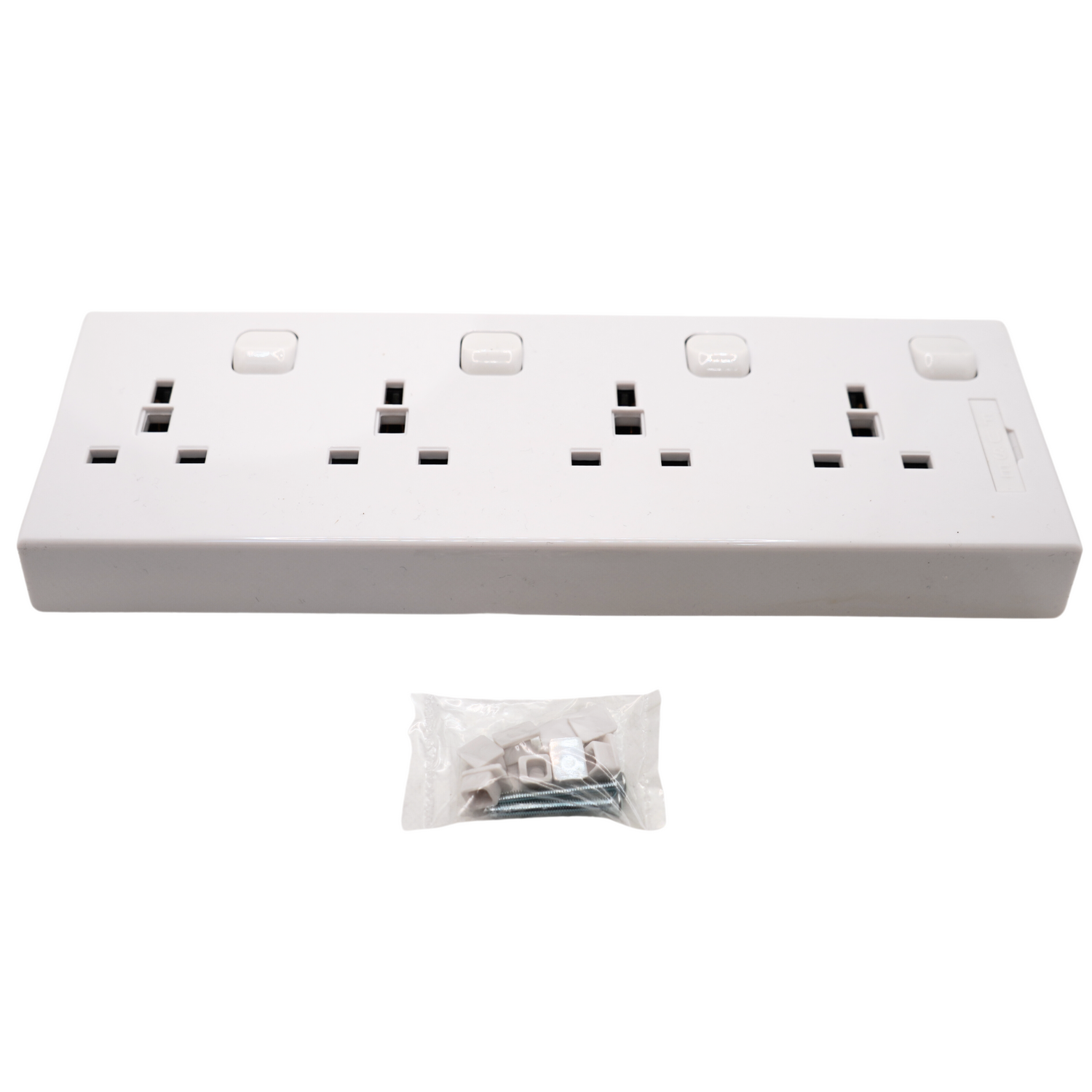 SHP Electrical Converter Socket 13A SOCKET CONVERTER 1G TO 4G Single/Double to 4 Gang FUSED