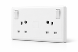 13A Socket Converter – 1 Gang to 2 Gang Switched Socket | Easy Installation & Safe Design