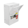 Axiom Vault Metal Consumer Unit 6 Way with 100A Main Switch