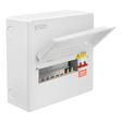 Axiom Vault Metal Consumer Unit 10 Way with 100A Main Switch