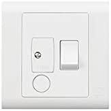 MK Essentials 1G 13A Switched Fused Connection Unit