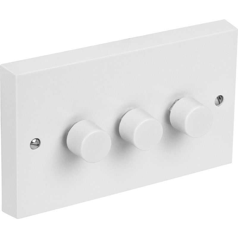 Axiom LED Dimmer Switch 3 Gang 2 Way
