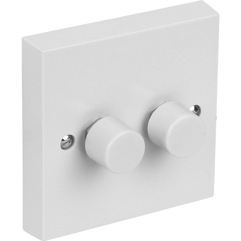 Axiom LED Dimmer Switch 2 Gang 2 Way