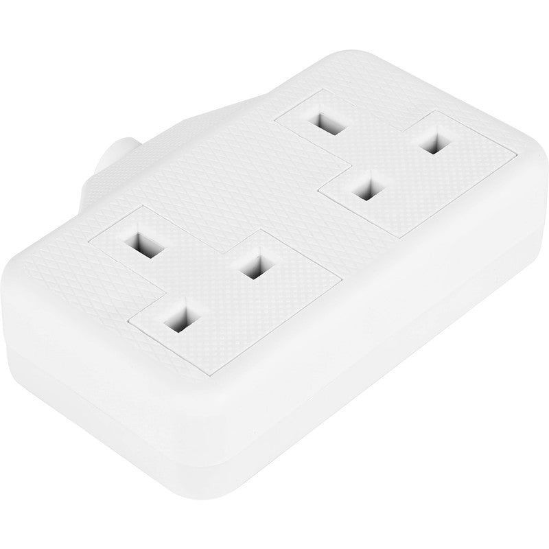 Extension Sockets 2 Gang White