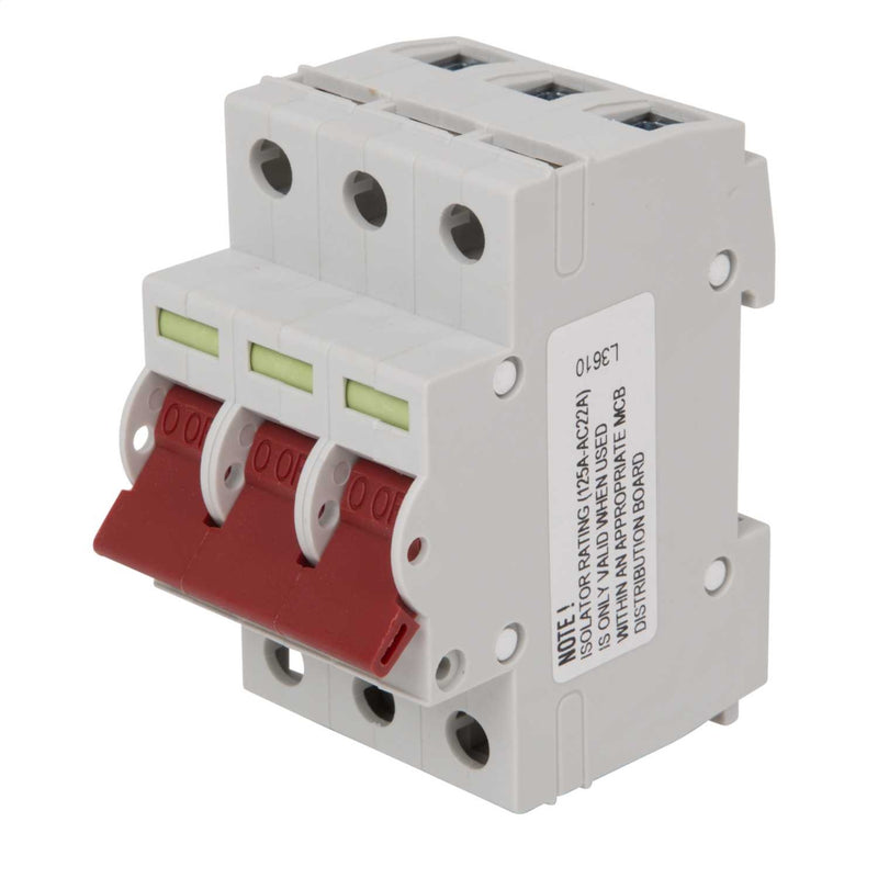 Wylex 125A TP Switch Disconnector
