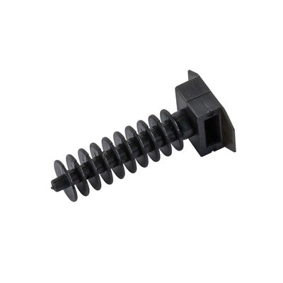CABLE TIES WALL PLUG 9MM WIDE TIE BACK (Pack of 100)