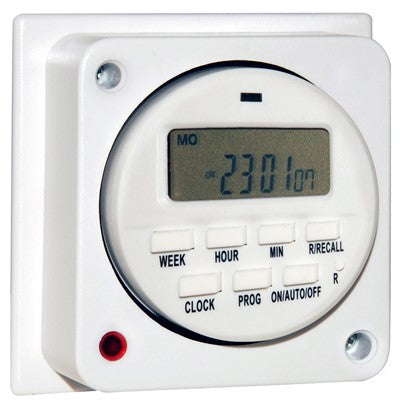 GENERAL PURPOSE ELECTRONIC TIMER ON/OFF POSITION 7 DAYS/24 HRS - 16AMP ...