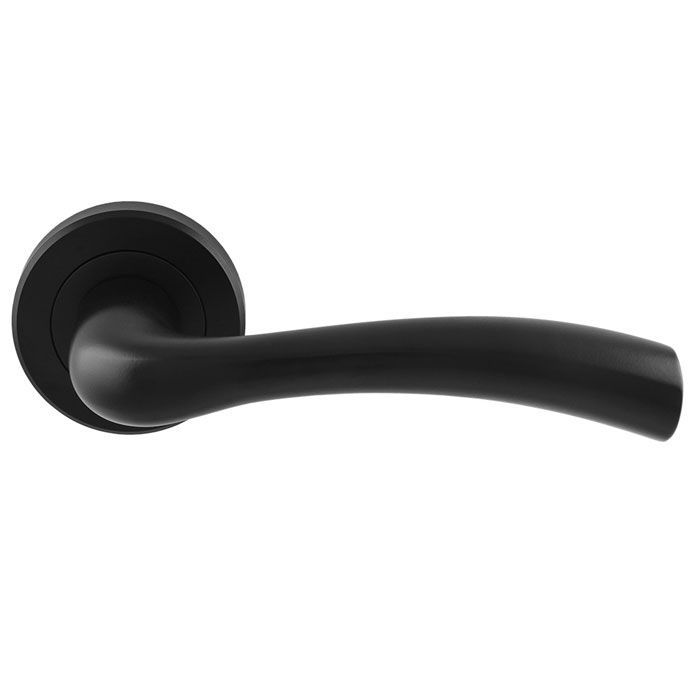 Serozzetta Cinquanta Lever on Rose - Matt Black